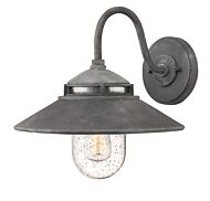 Hinkley Atwell 1-Light Outdoor Light In Aged Zinc