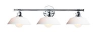 Maxim Willowbrook 3 Light Wall Sconce in Polished Chrome