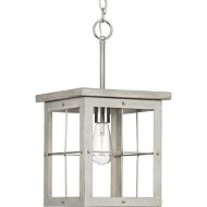 Hedgerow 1-Light Pendant in Brushed Nickel