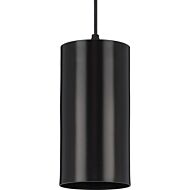 6In Cyl Rnds 1-Light LED Pendant in Antique Bronze