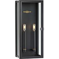 Stature 2-Light Wall Lantern in Oil Rubbed Bronze