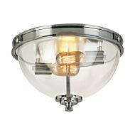 Cecilia 3-Light Ceiling Mount in Chrome