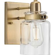 Calhoun 1-Light Bathroom Vanity Light Bracket in Vintage Brass