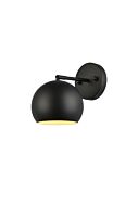 Othello 1-Light Wall Sconce in Black
