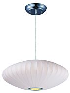 Maxim Lighting Cocoon 25 Inch Entry Foyer Pendant in Polished Chrome