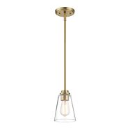 Westin 1-Light Pendant in Brushed Gold
