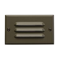 Kichler Step and Hall 4.5 Inch LED Step Light in Architectural Bronze
