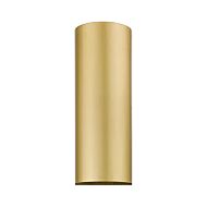 Bond 1-Light Outdoor Wall Sconce in Satin Gold