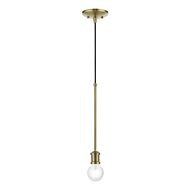Lansdale 1-Light Pendant in Antique Brass