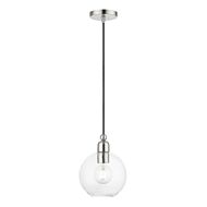 Downtown 1-Light Pendant in Brushed Nickel