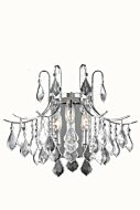 Amelia 3-Light Wall Sconce in Chrome