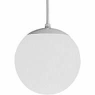 Opal Globes 1-Light Pendant in White