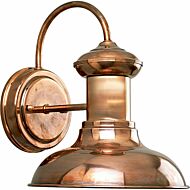 Brookside 1-Light Wall Lantern in Cognac