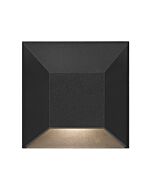 Nuvi Deck Sconce LED Landscape Deck Light in Black
