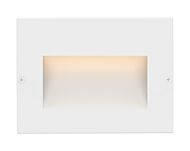 Taper Step 12V LED Landscape Light in Satin White