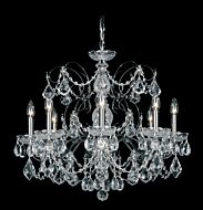 Century 8-Light Chandelier in French Gold