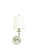 Hudson Valley Logan Wall Sconce in Polished Nickel