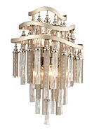 Corbett Chimera 2 Light Wall Sconce in Tranquility Silver Leaf
