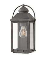 Hinkley Anchorage 1-Light Outdoor Light In Aged Zinc