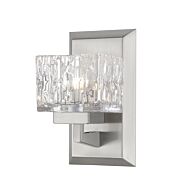 Z-Lite Rubicon 1-Light Wall Sconce In Brushed Nickel