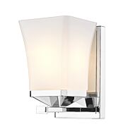 Z-Lite Darcy 1-Light Wall Sconce In Chrome