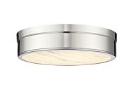 Anders 1-Light Flush Mount in Polished Nickel