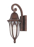 Berkshire 1-Light Wall Lantern in Burnished Antique Copper