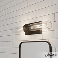 Hunter Lenlock 2-Light Bathroom Vanity Light in Noble Bronze