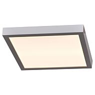 Access Ulko Exterior 1 Inch Outdoor Ceiling Light in Silver