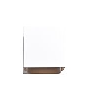 Access Square 2 Light 5 Inch Outdoor Wall Light in White