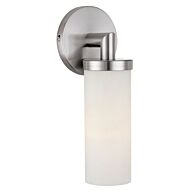 Access Aqueous 12 Inch Wall Sconce in Brushed Steel