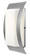 Access Lighting Eclipse Outdoor Wet Rated Wall Fixture in Satin