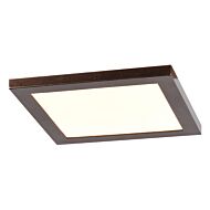 Access Boxer 8 Inch Ceiling Light in Brushed Steel