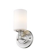 Z Lite Cannondale 1 Light Wall Sconce In Brushed Nickel