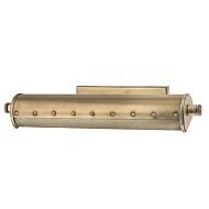 Hudson Valley Gaines 2 Light 3 Inch Picture Light in Aged Brass