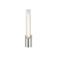 Hudson Valley Pylon 14 Inch Wall Sconce in Polished Nickel