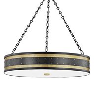 Gaines 6-Light Pendant in Aged Old Bronze
