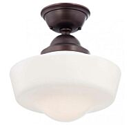 Minka Lavery 14 Inch Ceiling Light in Brushed Bronze