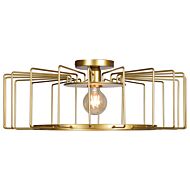 Access Wired Ceiling Light in Gold