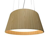 Conical LED Pendant in Sand
