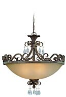 Craftmade Englewood 4 Light 24 Inch Ceiling Light in French Roast