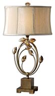 Alenya 1-Light Table Lamp in Burnished Gold
