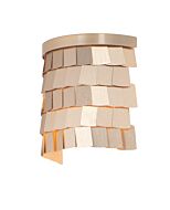 Maxim Glamour 2 Light Wall Sconce in Champagne and Gold