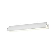 Sonneman Aileron 24 Inch LED  Wall Sconce in Textured White