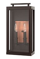 Hinkley Sutcliffe 2-Light Outdoor Light In Oil Rubbed Bronze