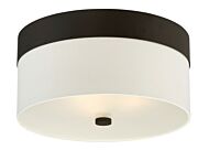 Libby Langdon for Crystorama Grayson 16 Inch Ceiling Light in Dark Bronze