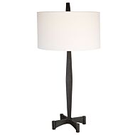 Counteract 1-Light Table Lamp in Aged Black