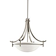 Olympia 3-Light Pendant in Antique Pewter