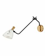 Hinkley Sinclair 1-Light Wall Sconce In Heritage Brass