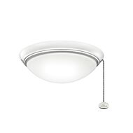 Kichler Accessories Low Profile LED Ceiling Fan Light Kit in Matte White
